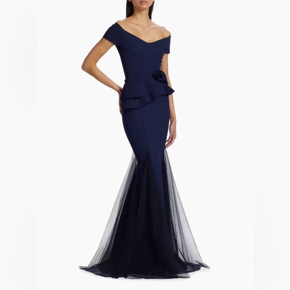 Chiara Boni • La Petite Robe Lady Illusion Tulle Gown